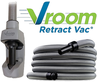 VROOM RETRACT VAC - Zasouvací hadice do garáže