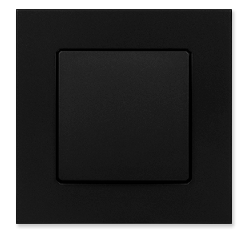 Zásuvkový komplet DECO - barva černá. Praxí prověřený vysoce odolný a kvalitní instalační díl.