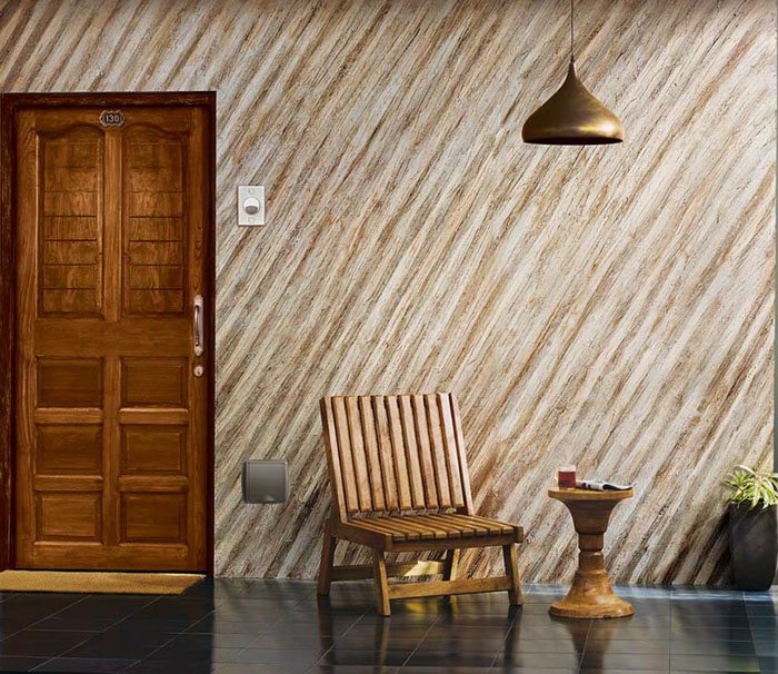 Vysavačová zásuvka DUE - barva světle hnědá. Vysoká odolnost a kvalita.