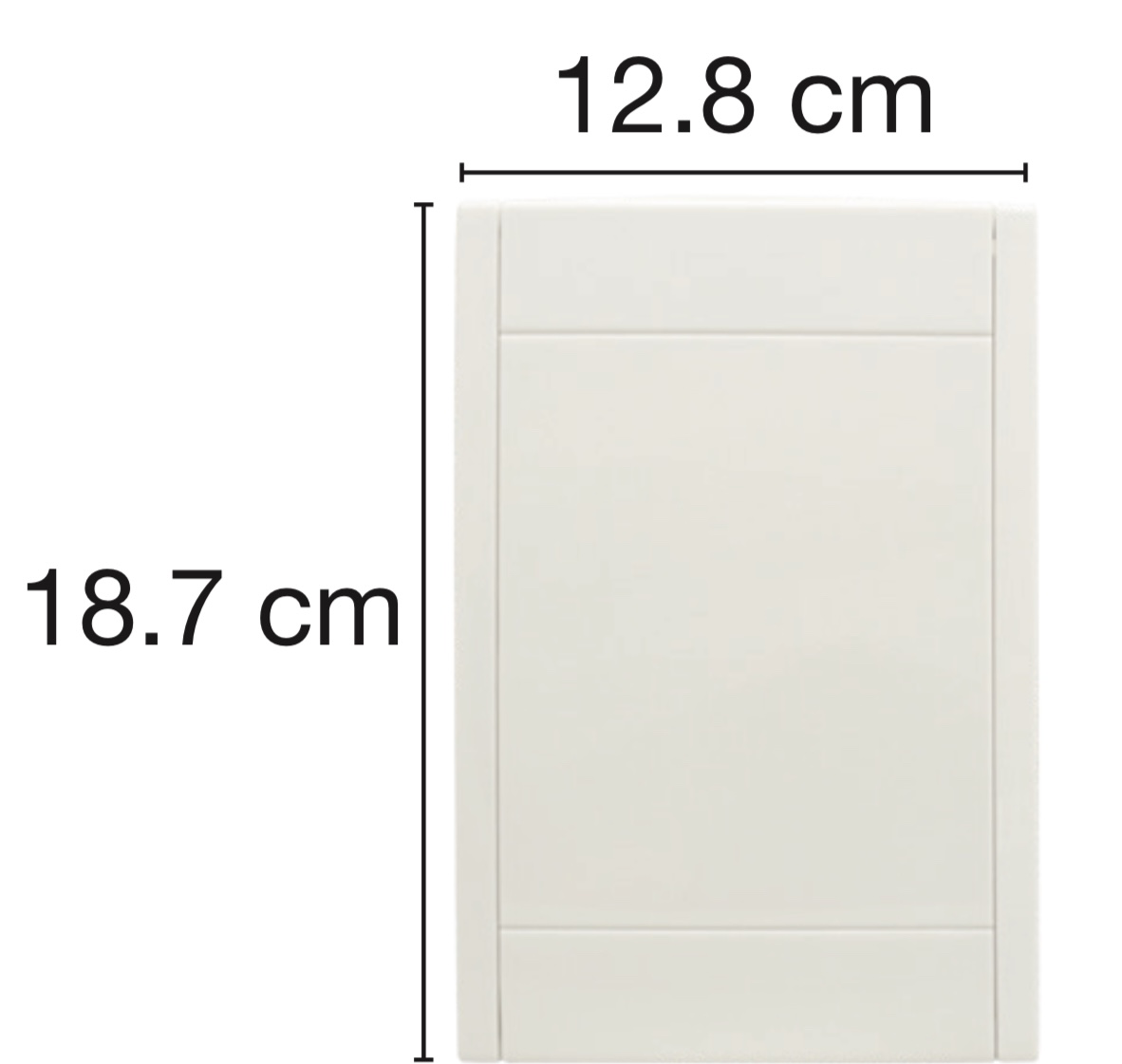 Skrytá hadice ve zdi Retraflex 18m - Sada příslušenství (8 ks) + Dvířka Retraflex, určená pro centrální vysávání