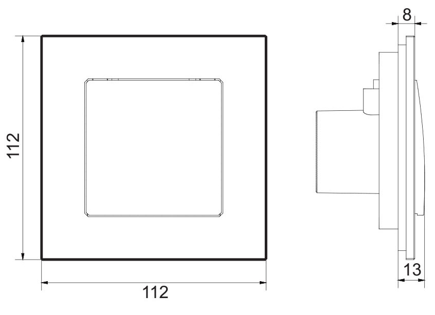 Zásuvkový komplet DECO - barva černá. Praxí prověřený vysoce odolný a kvalitní instalační díl.