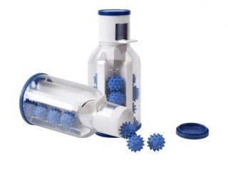 FLIPBUS - čisticí kuličky potrubí centrálního vysávání. Určeno pro centrální vysavače a centrální vysávání.