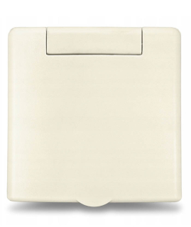 Vysavačová zásuvka centrálního vysávání DELUXE SQUARE - Béžová